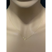 Load image into Gallery viewer, New Real 18K Saudi Gold Rolo Chain 18" Lightweight - Rafant