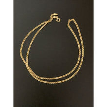 Load image into Gallery viewer, 18K Gold Chain Necklace Saudi Real Gold Mariner Link 20" - Rafant