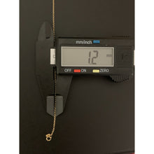 Load image into Gallery viewer, 18K Gold Chain Necklace Saudi Real Gold 17.75" Lightweight Dainty Delicate - Rafant