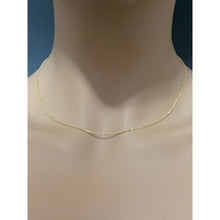 Load image into Gallery viewer, 18K Saudi Gold Rolo Chain 18" - Rafant