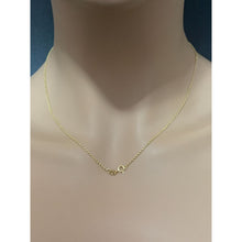 Load image into Gallery viewer, 18K Saudi Gold Rolo Chain 18" - Rafant