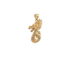 Load image into Gallery viewer, 18K Gold Pendant Lucky Dragon 1.31 grams - Rafant
