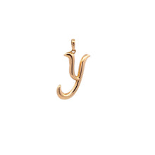 Load image into Gallery viewer, 18K Gold Pendant Letter Y Initial 1.54 grams - Rafant
