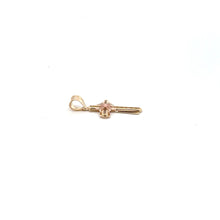 Load image into Gallery viewer, 14k Gold Pendant Cross Religious Two Tone Cubic Zirconia - Rafant
