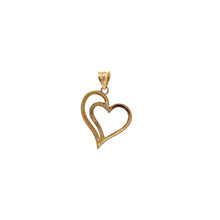 Load image into Gallery viewer, 18K Gold Pendant Heart 1.34 grams - Rafant
