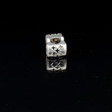 Load image into Gallery viewer, 925 Sterling Silver Charm Bead  Hand of Fatima Hamsa For Charm Bracelet Necklace - Rafant
