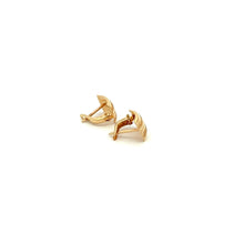 Load image into Gallery viewer, 18K Gold Earrings French Clips Fine Jewelry 1.26 grams - Rafant
