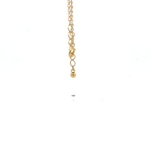 Load image into Gallery viewer, 18K Gold Bracelet Paperclip Cable Link Size 6 inches plus 1.5 inches Extension 1.35 grams - Rafant
