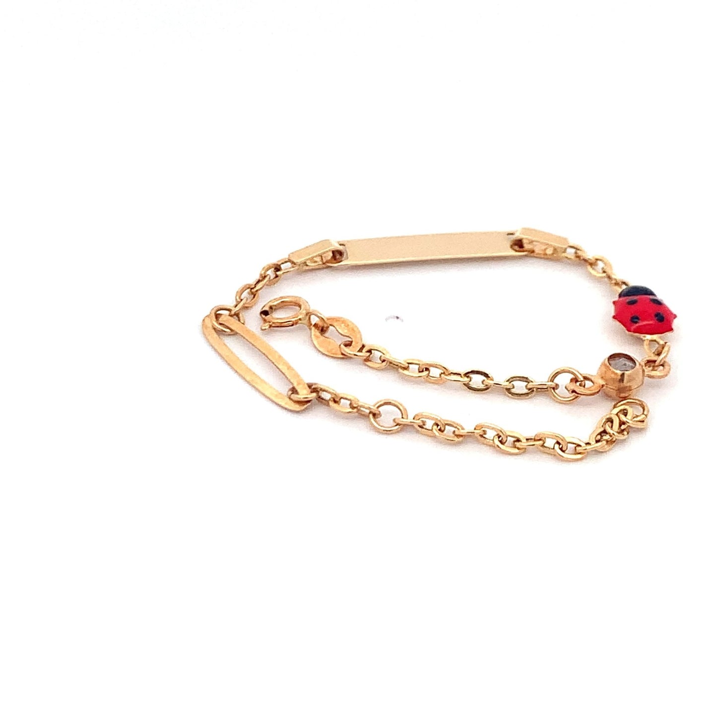 18K Yellow Gold Bracelet Size 5.5 inches - Rafant