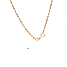 Load image into Gallery viewer, 18K Gold Necklace 18 inches Chain Woman Lady Pendant Small - Rafant
