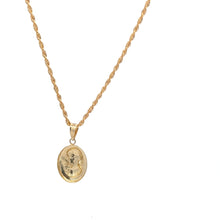 Load image into Gallery viewer, 18K Gold Necklace 18 inches Chain Woman Lady Pendant Small - Rafant

