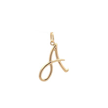 Load image into Gallery viewer, 18K Gold Pendant Letter Initial A - Rafant
