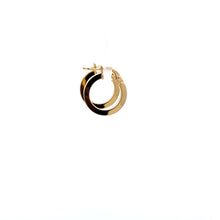 Load image into Gallery viewer, 18K Gold Earrings Hoops Small 1.09 grams - Rafant
