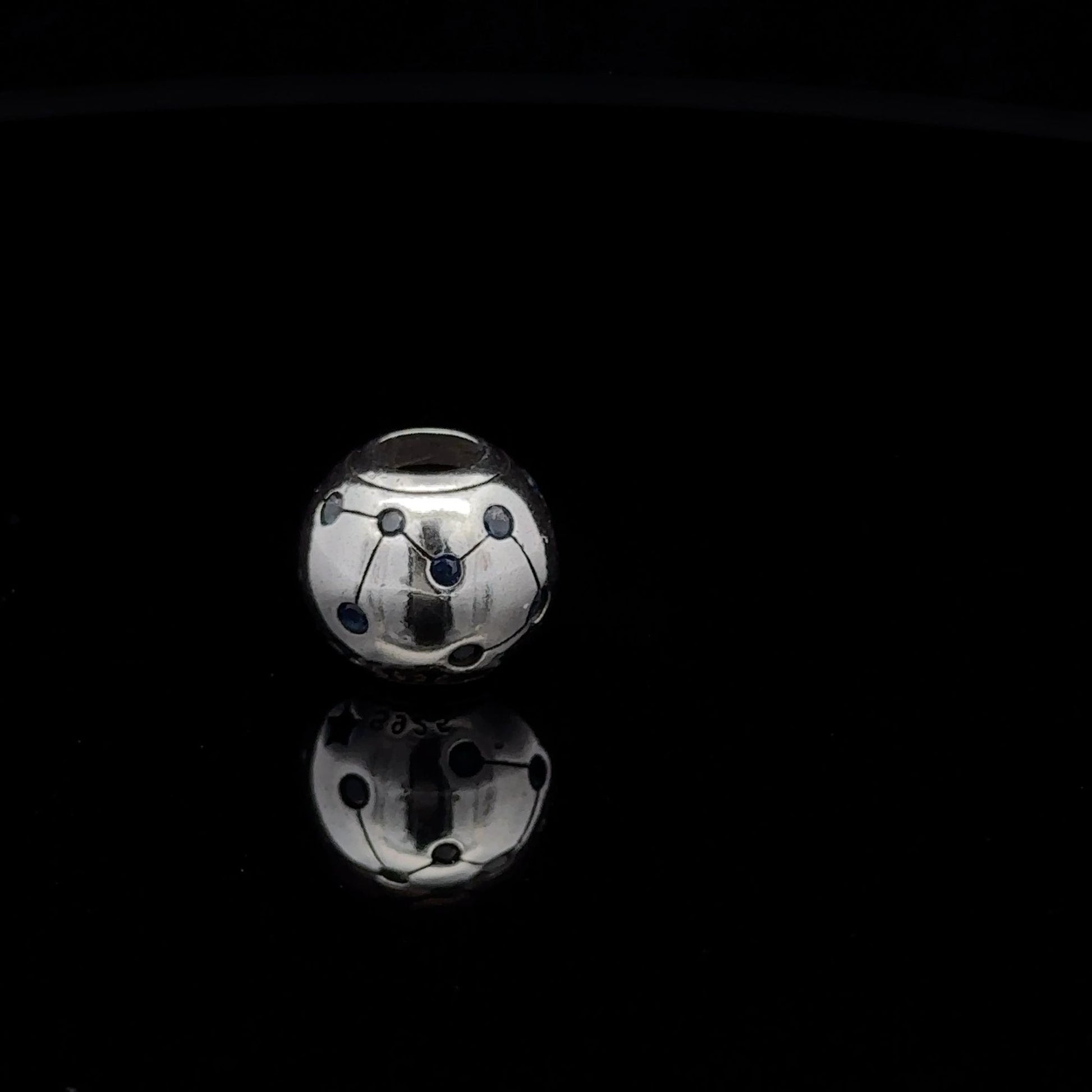 925 Sterling Silver Charm Bead Star For Charm Bracelet Necklace - Rafant