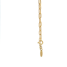 Load image into Gallery viewer, 18K Gold Necklace Chain Paperclip 16 inches 1.86 grams - Rafant

