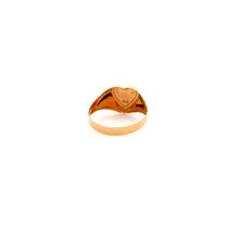 Load image into Gallery viewer, 18K Gold Ring Heart Size 9 - Rafant
