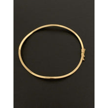 Load image into Gallery viewer, 18K Gold Bracelet Bangle Clip Size 6.5 inches 2.02 grams
