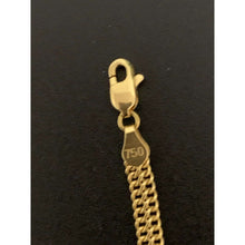 Load image into Gallery viewer, 18K Gold Bracelet 7.5 inches 2.97 grams

