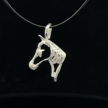 Load image into Gallery viewer, 925 Sterling Silver Pendant Charm Horse Pet Animal
