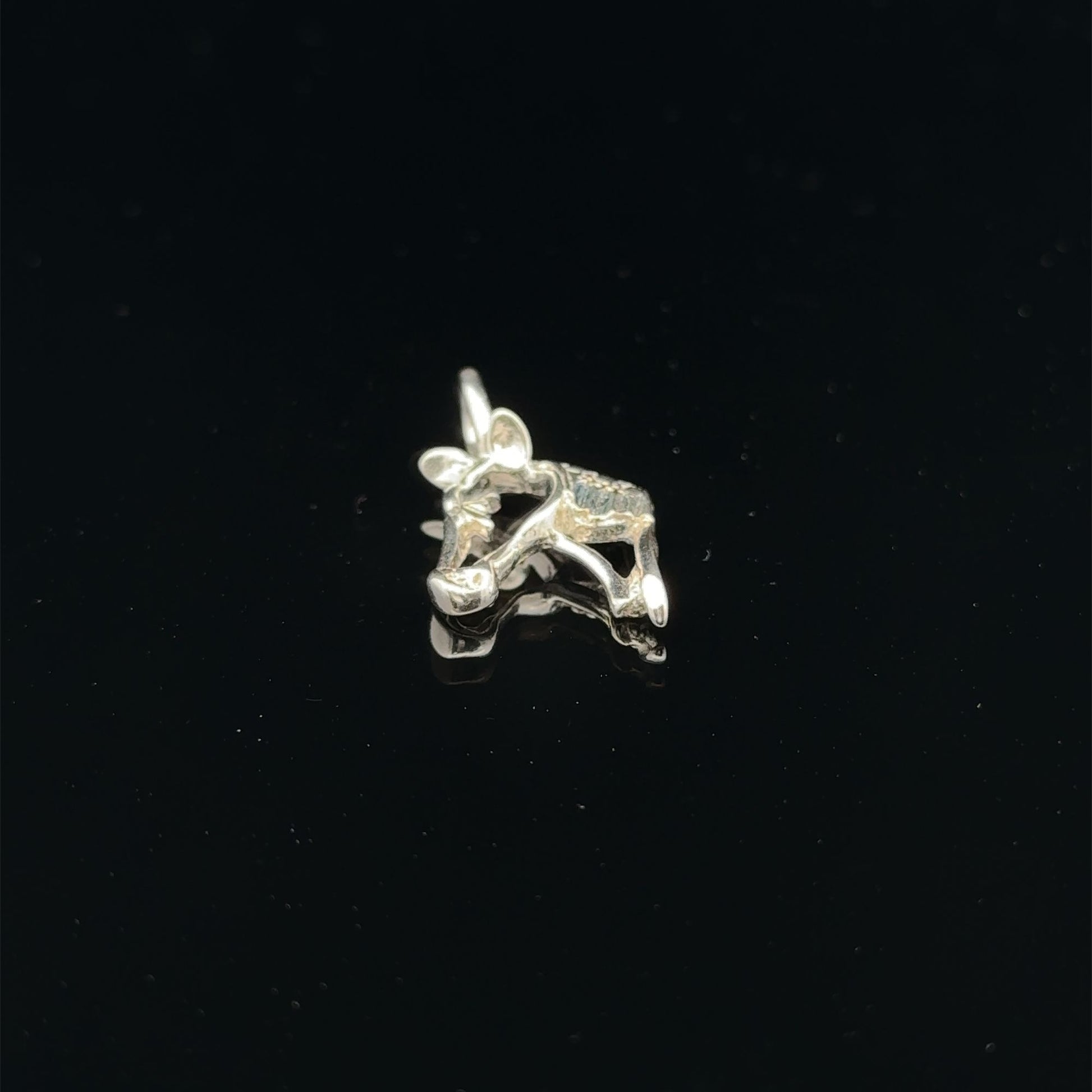 925 Sterling Silver Pendant Charm Horse Pet Animal - Rafant