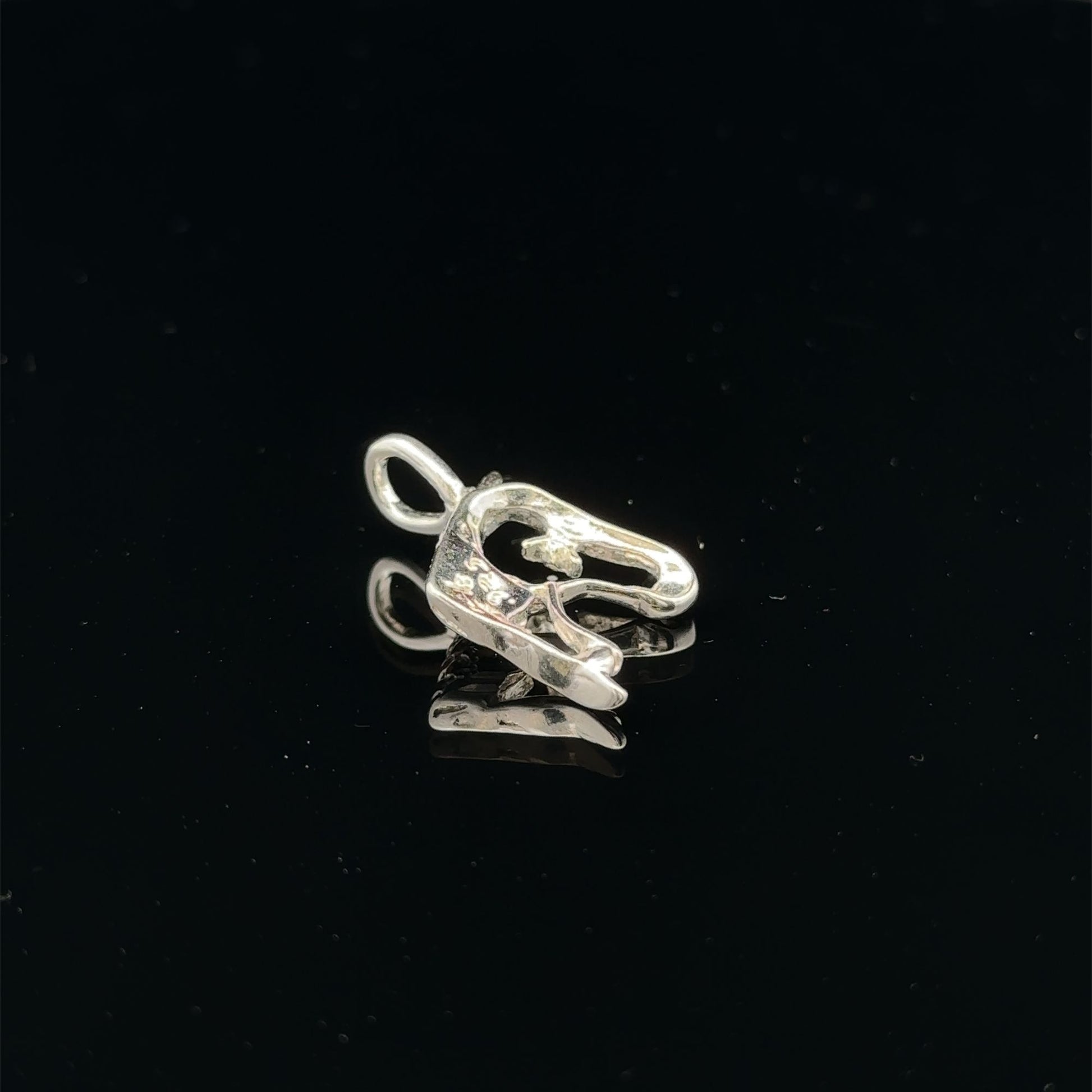 925 Sterling Silver Pendant Charm Horse Pet Animal - Rafant