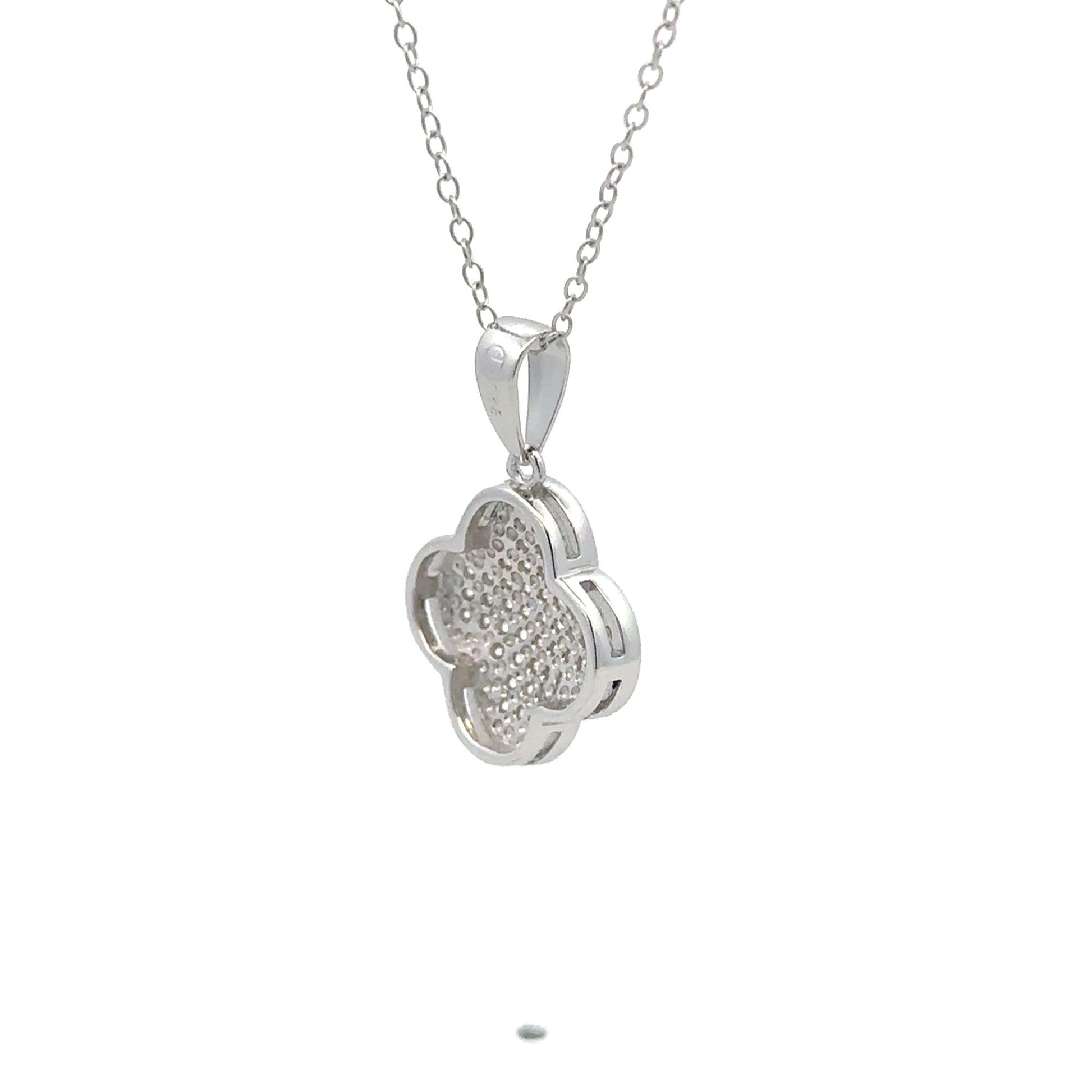 925 Sterling Silver Necklace 16 inches Chain Pendant - Rafant