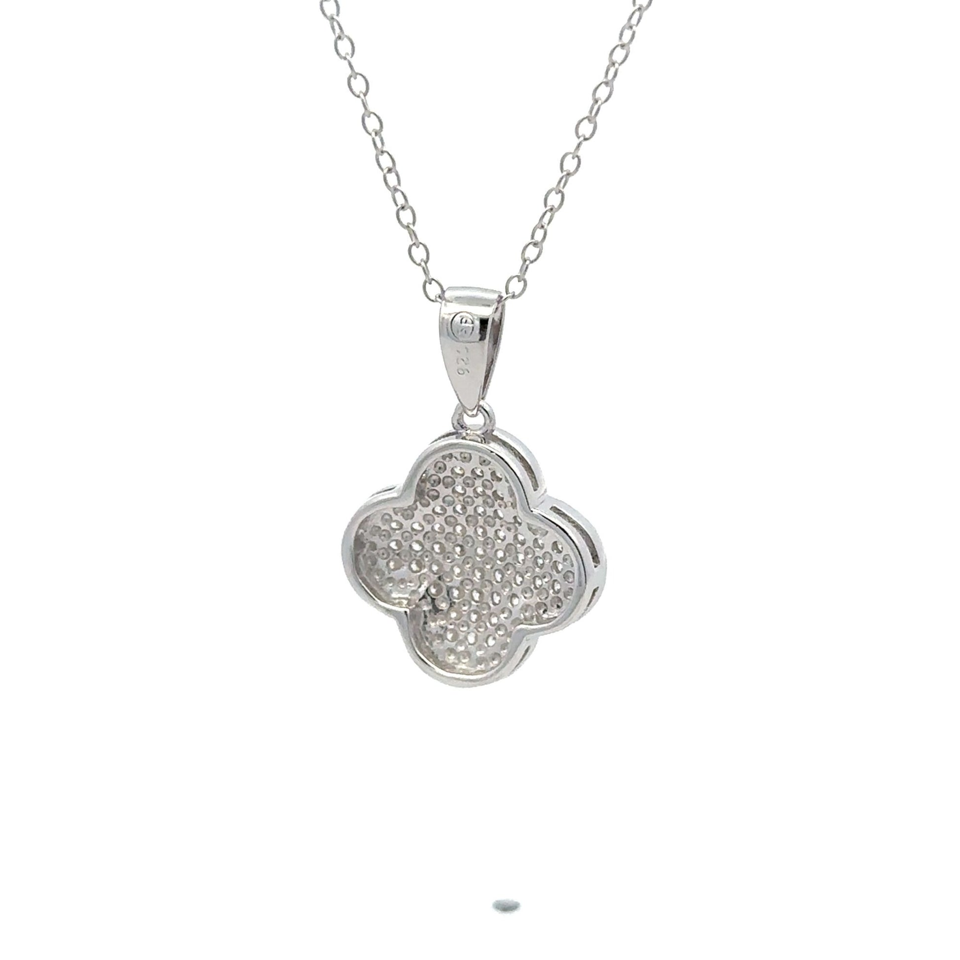 925 Sterling Silver Necklace 16 inches Chain Pendant - Rafant
