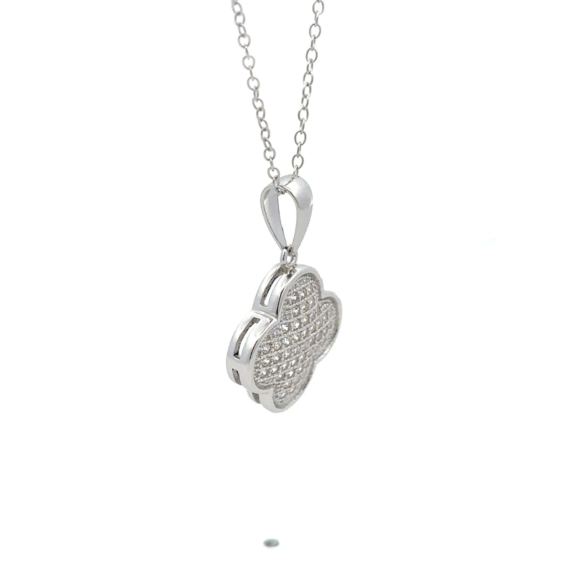 925 Sterling Silver Necklace 16 inches Chain Pendant - Rafant