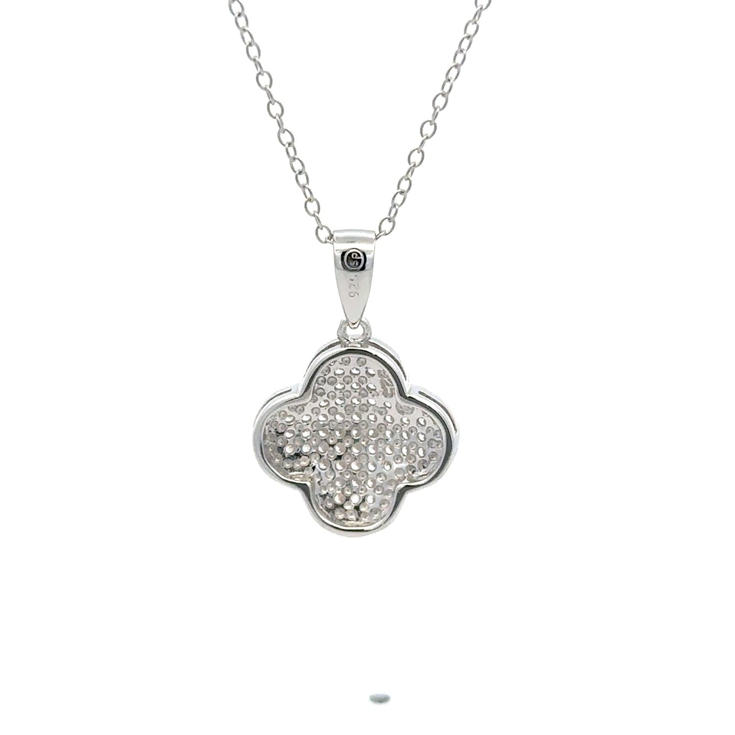925 Sterling Silver Necklace 16 inches Chain Pendant - Rafant