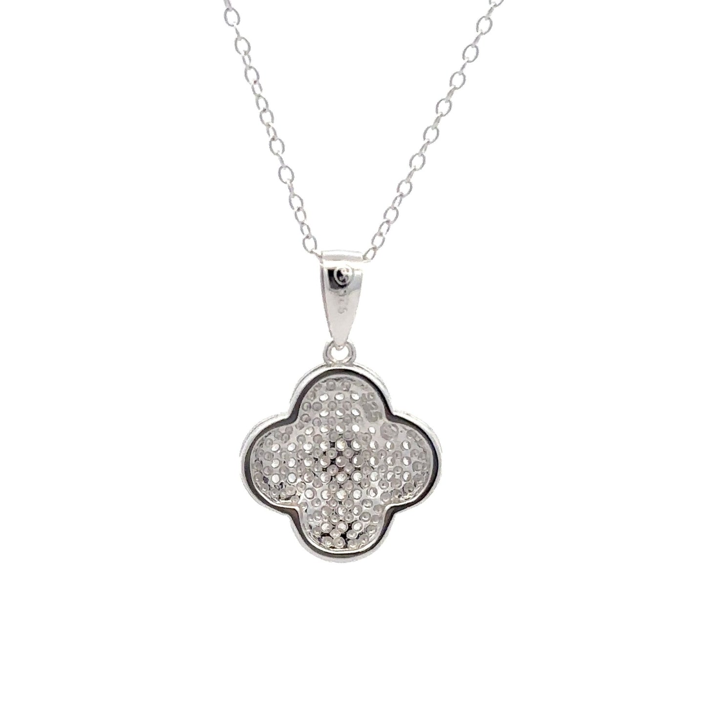 925 Sterling Silver Necklace 16 inches Chain Pendant - Rafant