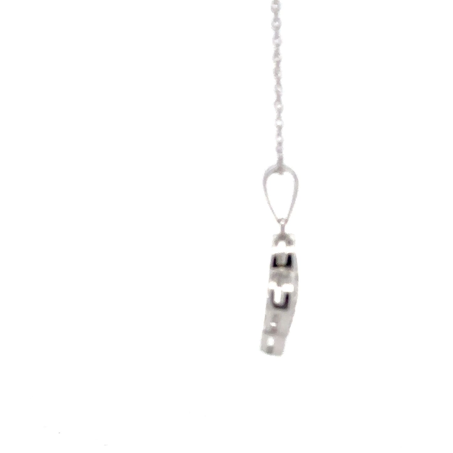925 Sterling Silver Necklace 16 inches Chain Pendant - Rafant