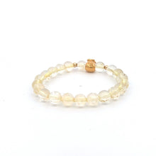 Load image into Gallery viewer, 18K Gold Money Bag Lucky Charm Beads Bracelet Gemstones Citrine 6mm - Rafant

