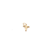 Load image into Gallery viewer, 18K Gold Pendant Cross Religious Jesus Christ 0.9grams - Rafant
