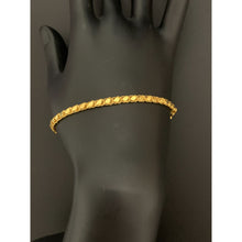 Load image into Gallery viewer, 18K Gold Bracelet Chain Size 7.25 inches 3.38 grams - Rafant
