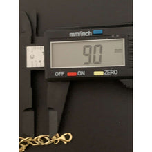 Load image into Gallery viewer, 18K Gold Bracelet Chain Link 3.86 grams 8 inches
