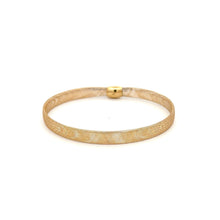 Load image into Gallery viewer, 18K Gold Bracelet Mesh Soft Flexible Bangle Size 6.5 inches 0.92 grams - Rafant
