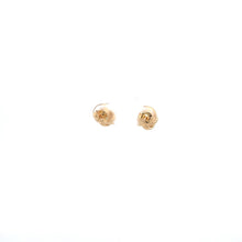 Load image into Gallery viewer, 18K Gold Earrings Stud Knot Small 1.31 grams - Rafant
