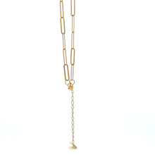 Load image into Gallery viewer, 18K Gold Bracelet Paperclip 6.5 inches plus 1.25 inches 0.60 grams - Rafant
