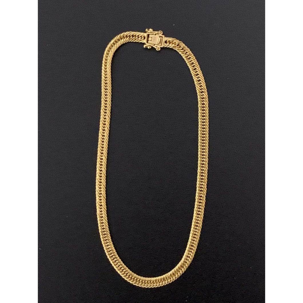 18K Gold Bracelet 7.5 inches 2.52 grams