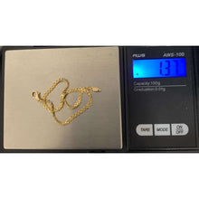 Load image into Gallery viewer, 18K Gold Bracelet  1.37 grams Size7 inches
