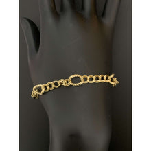 Load image into Gallery viewer, 18K Gold Bracelet Cable Link Chain 7.5 inches 3.79 grams
