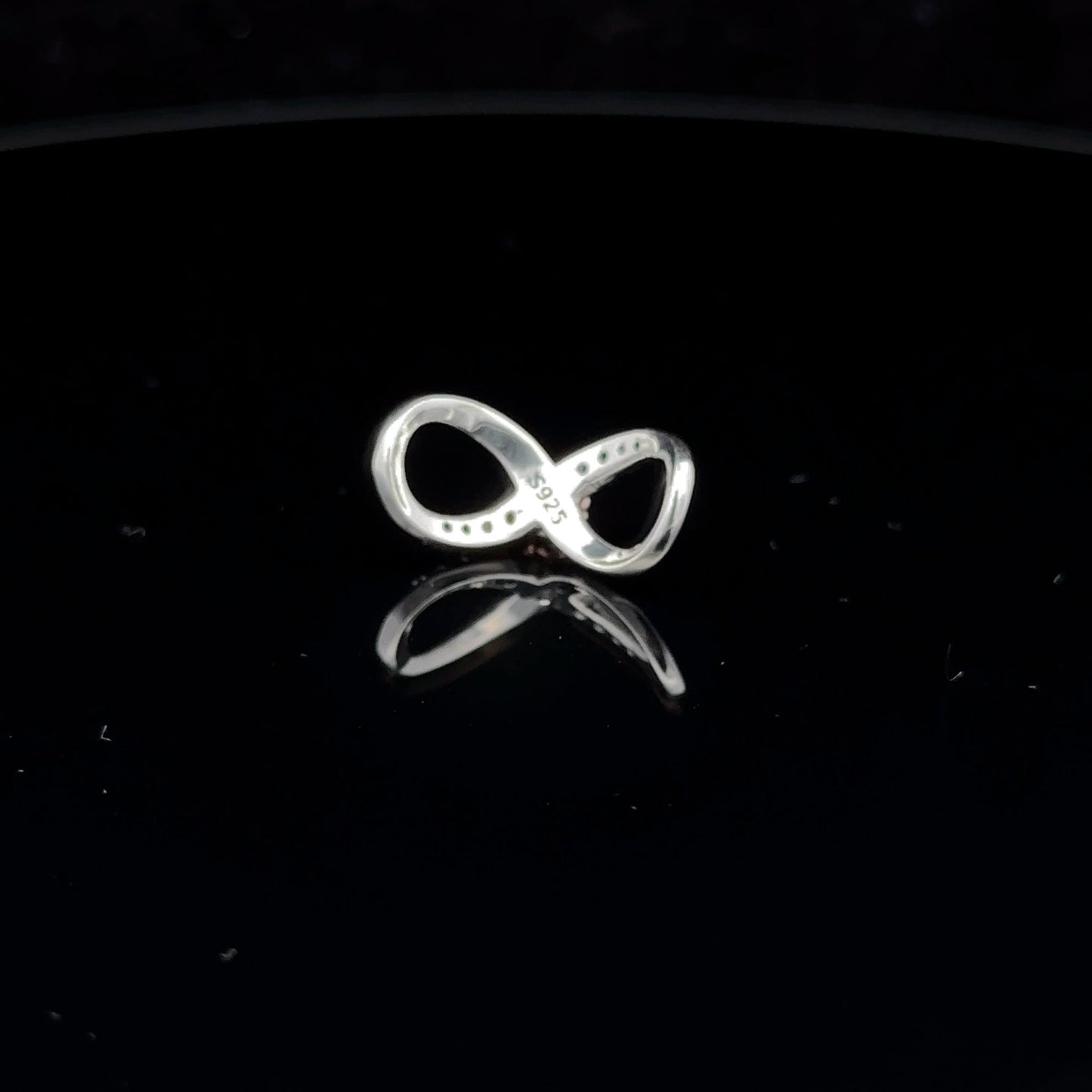 925 Sterling Silver Charm Bead Infinity Flower For Charm Bracelet Necklace - Rafant