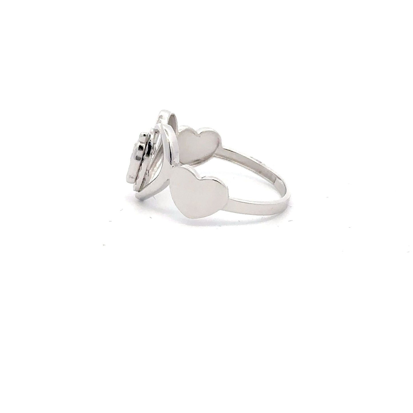 925 Sterling Silver Ring  Religious Our Lady of Guadalupe Heart - Rafant