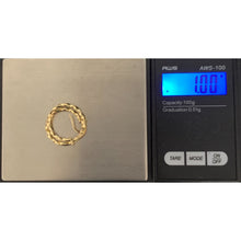 Load image into Gallery viewer, 18K Gold Earrings Hoops Loops Spiral 1 gram Small - Rafant
