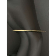 Load image into Gallery viewer, 18K Gold Bracelet Bangle Beads Cuff Design Size 7 inches 3.26 grams
