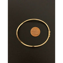Load image into Gallery viewer, 18K Gold Bracelet Bangle Clip Size 6.5 inches 2.02 grams
