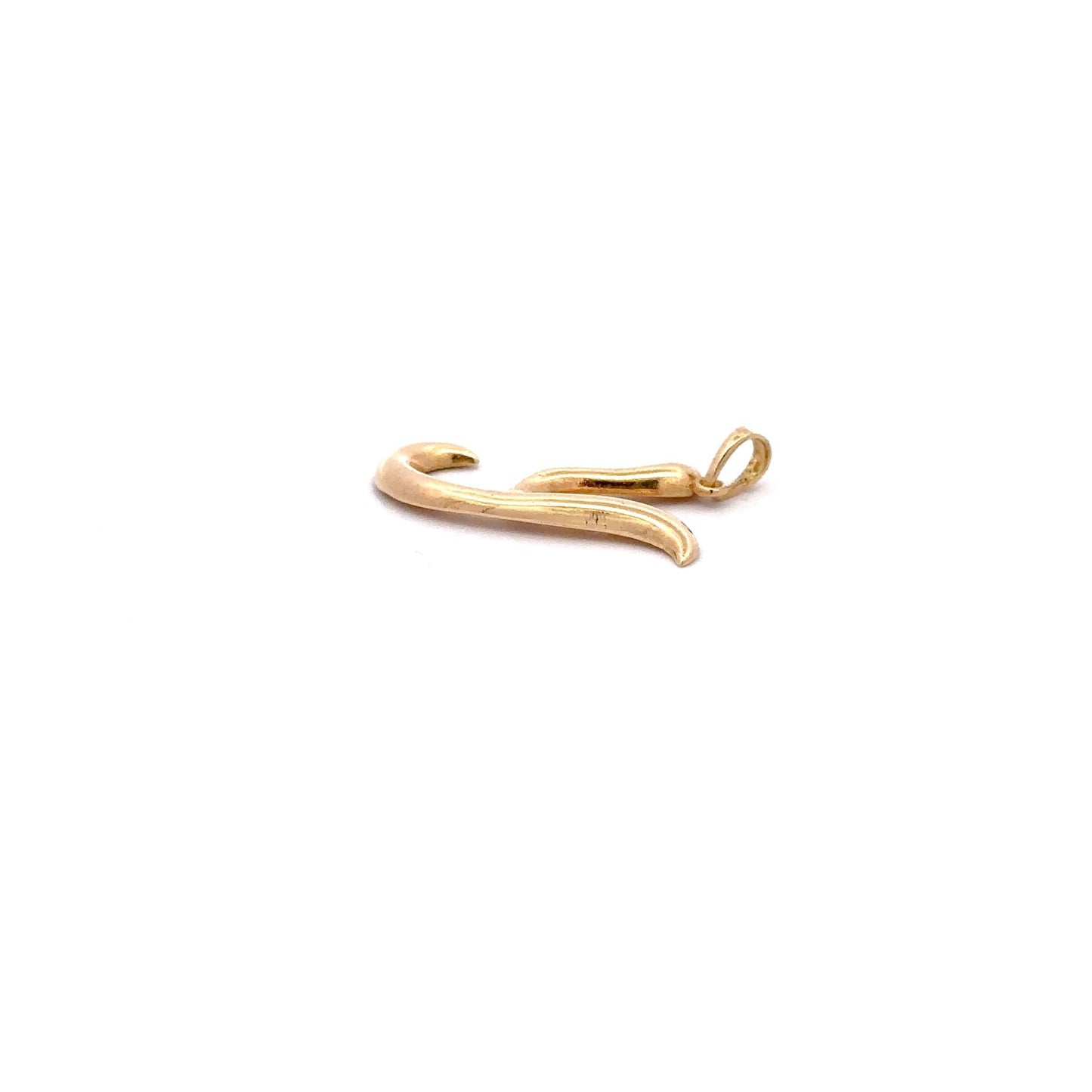 18K Gold Pendant Letter Y Initial 1.54 grams - Rafant