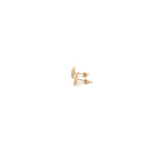 Load image into Gallery viewer, 18K Gold Earrings Stud Heart Small 0.48 grams - Rafant
