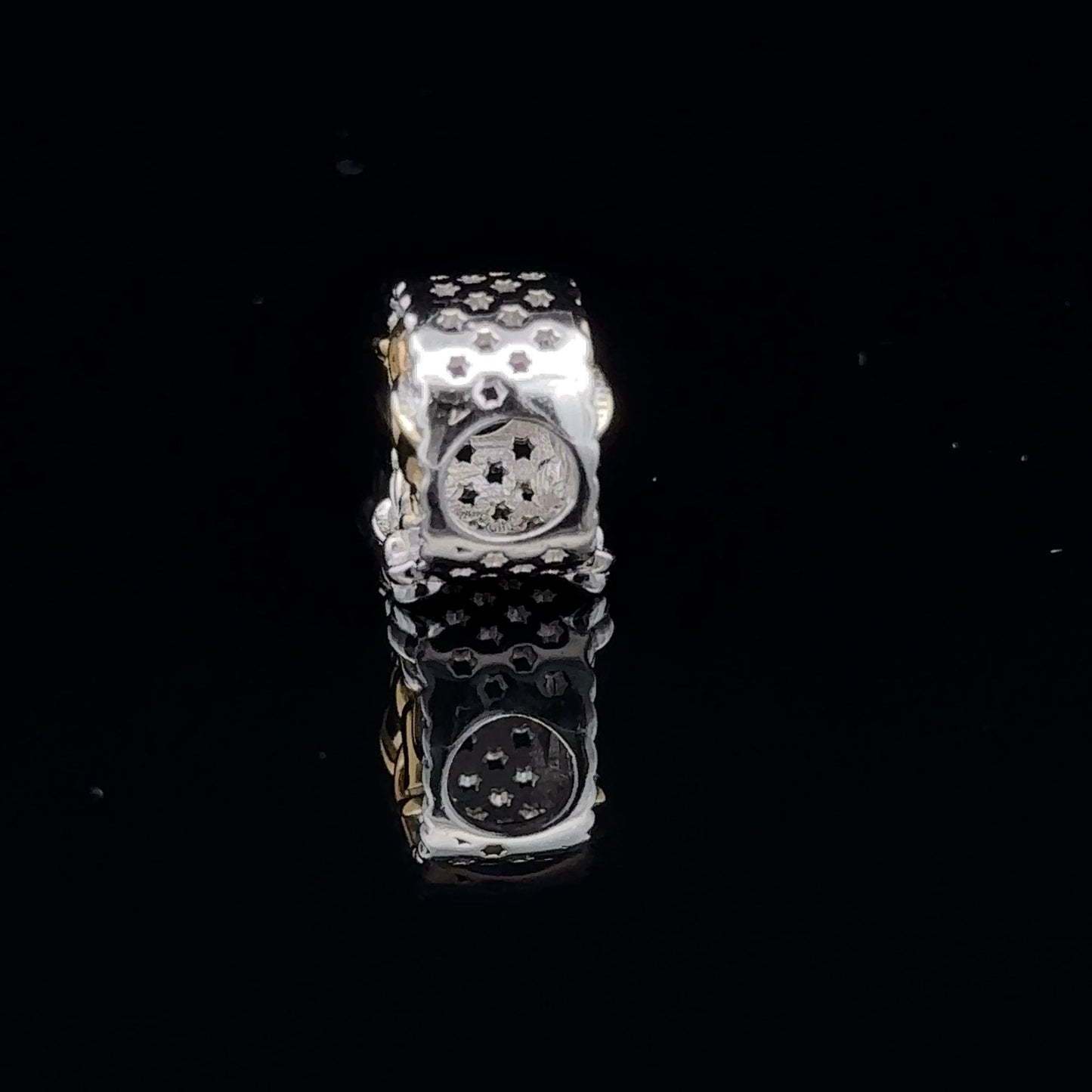 925 Sterling Silver Charm Bead Bells Christmas Holiday For Charm Bracelet Necklace - Rafant
