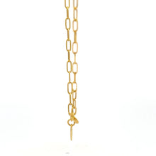 Load image into Gallery viewer, 18K Gold Necklace Chain Paperclip 20 inches 2.28 grams - Rafant
